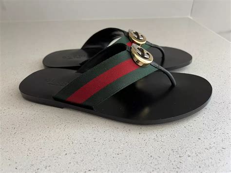 gucci flip flops pink para hombre|gucci inspired flip flops.